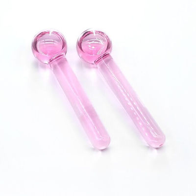 Esfera de hielo de colores Bolas pequeñas para el rostro Roller de la piel fría Masajistas de masaje facial Herramienta de masaje de la piel apretado Reducir la hinchazón