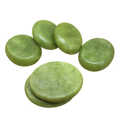 Herramientas de masaje Piedra olivina Masajista Piedra con caja de calentamiento de aluminio Kit de masaje térmico Piedra de energía basáltica para la atención médica