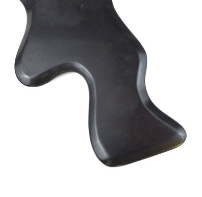 Descubra el poder de la Piedra Bian Negra Gua Sha Herramientas de masaje corporal para la belleza y la relajación