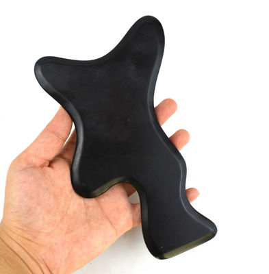 Descubra el poder de la Piedra Bian Negra Gua Sha Herramientas de masaje corporal para la belleza y la relajación