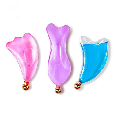 Personalización Hielo Guasha Masaje Facial Lift Herramientas para el cuidado de la piel Frescor de la belleza Facial Globos de hielo Gua Sha Herramienta de masaje para SPA