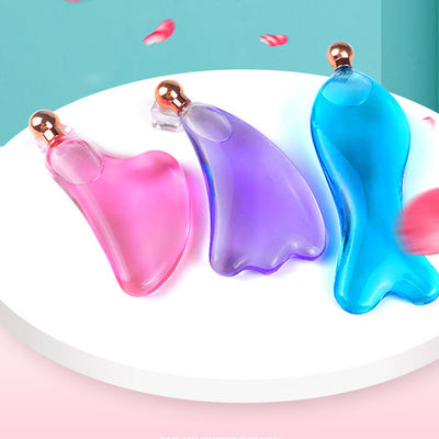 Personalización Hielo Guasha Masaje Facial Lift Herramientas para el cuidado de la piel Frescor de la belleza Facial Globos de hielo Gua Sha Herramienta de masaje para SPA