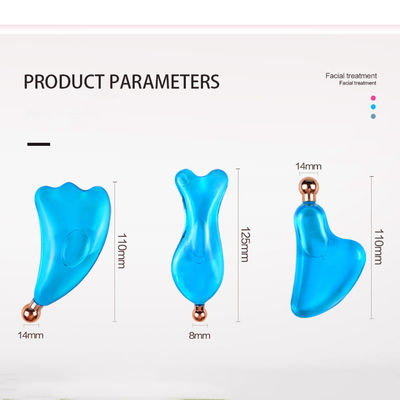 Personalización Hielo Guasha Masaje Facial Lift Herramientas para el cuidado de la piel Frescor de la belleza Facial Globos de hielo Gua Sha Herramienta de masaje para SPA
