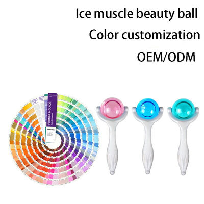 Belleza facial Bola fría Globos de hielo personalizados Terapia para el endurecimiento de la piel Masajista facial