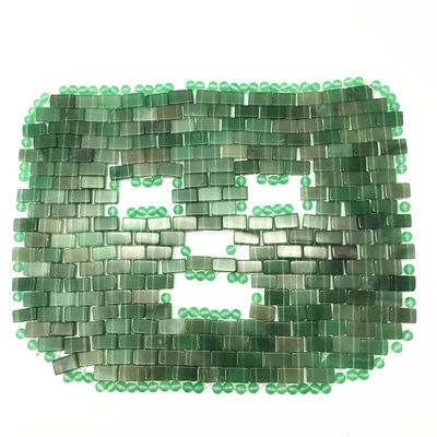 Tecnología pulida Belleza natural Máscara de piedra de jade para la diosa de la amatista Envases de belleza facial OEM