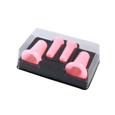 100% de silicona casera con cubos de guasha salón de belleza exclusivo multi color cuatro piezas de conjunto facial con cubos de gua sha para el cuidado