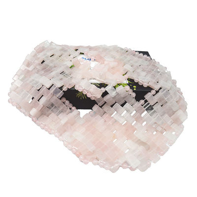 Máscara facial pulida de piedra preciosa natural de jade Máscara de sueño de rosa de cuarzo Ojo antienvejecimiento con piedra caliente o fría