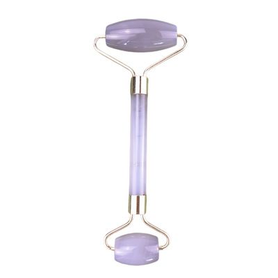 Agate natural Facial Jade Roller Gua Sha Masajista para la piel de la cara Herramientas de belleza Función antienvejecimiento Masaje muscular