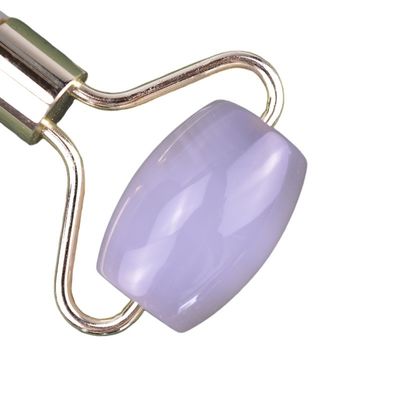 Agate natural Facial Jade Roller Gua Sha Masajista para la piel de la cara Herramientas de belleza Función antienvejecimiento Masaje muscular