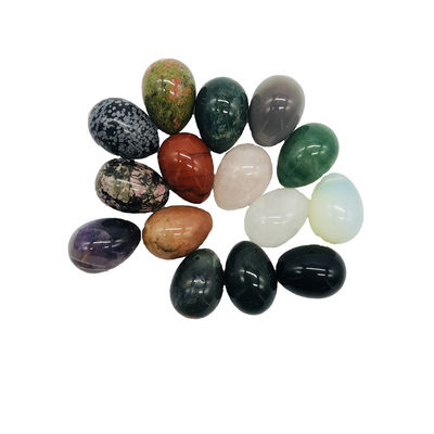 Colorido estilo de arte popular piedra preciosa natural Jade Yoni huevos La adición perfecta a su rutina de salud vaginal