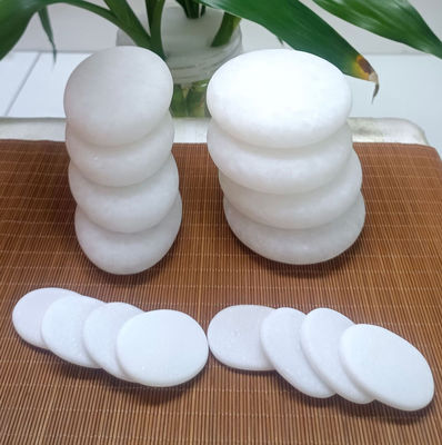 Función Musical 16pcs Jade Blanco Piedra Energética Estética Masaje Calentador Spa Aceite Esencial Caja de Masaje Para Cuidado Personal de la Salud