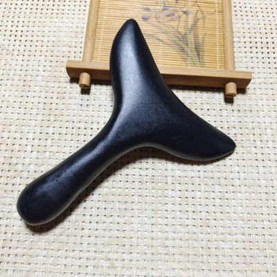 Masajista corporal con certificación ISO9001 Tabla de raspado de piedra natural Bian Gua Sha para masaje de espalda y cepillo de meridianos