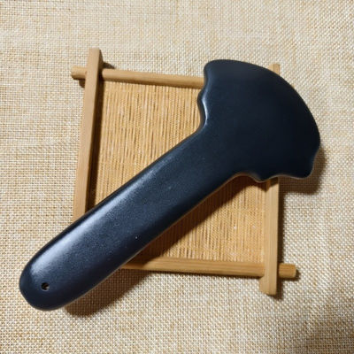 Fuente de alimentación Plug-in Bian Stone Gua Sha Scraping Board para masaje de espalda y drenaje linfático Cuerpo Meridiano Cepillo Incluido