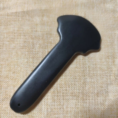 Fuente de alimentación Plug-in Bian Stone Gua Sha Scraping Board para masaje de espalda y drenaje linfático Cuerpo Meridiano Cepillo Incluido