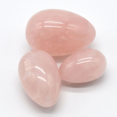Técnica pulida cuarzo rosa y jade huevos Yoni Top Kegel ejercicio de elección para mujeres
