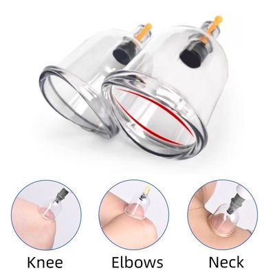 Conjunto de 24 piezas Guasha eléctrico de ventosas Masajeador de succión para masaje muscular del cuerpo Meridiano de tratamiento herramienta de relajación