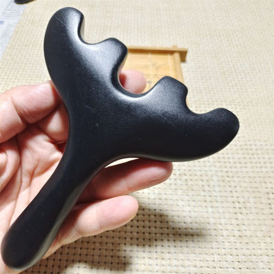 OEM/ODM Masajista corporal Piedra Bian Gua Sha Tabla de raspado de masaje de espalda Cepilla de belleza de meridiano Formación de Gua Sha Herramienta para la forma