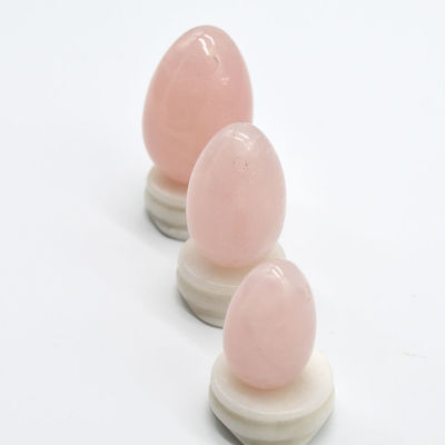 Técnica pulida cuarzo rosa y jade huevos Yoni Top Kegel ejercicio de elección para mujeres