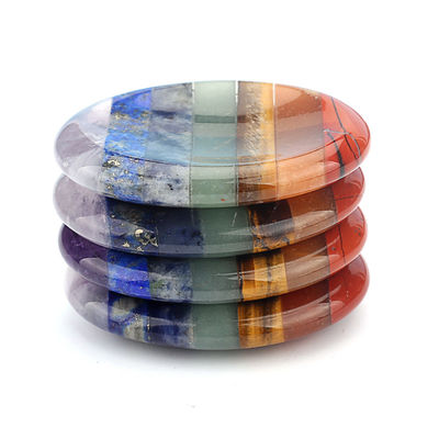 Balanceador de Chakra Herramienta de masaje de dedos de piedra de preocupación natural esencial con tamaño de 45 * 35 * 8mm y certificado ISO9001