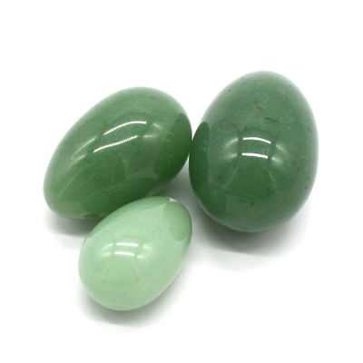 Logre un suelo pélvico más fuerte con huevos de jade verde tallados Yoni Eggs Ejercicio Kegel