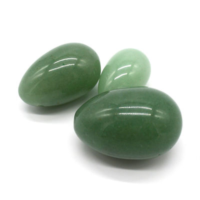Logre un suelo pélvico más fuerte con huevos de jade verde tallados Yoni Eggs Ejercicio Kegel