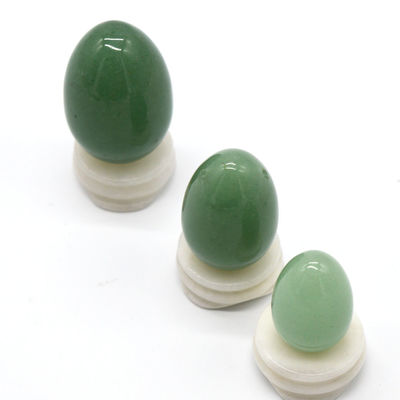 Logre un suelo pélvico más fuerte con huevos de jade verde tallados Yoni Eggs Ejercicio Kegel