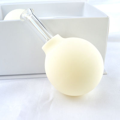 2pcs Guasha Facial de eliminación de arrugas Cuidado de la piel Spa Salón de belleza Copas de terapia 2024 de vidrio de silicona de vacío de succión de ventosas
