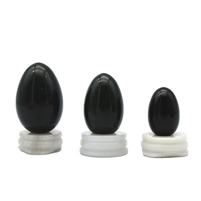 Huevos Yoni de Nefrita de Jade Verde Certificado para Mujeres Kegel Hecho en 43 * 30mm Tamaño Característica Regional