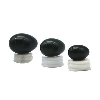 Huevos Yoni de Nefrita de Jade Verde Certificado para Mujeres Kegel Hecho en 43 * 30mm Tamaño Característica Regional