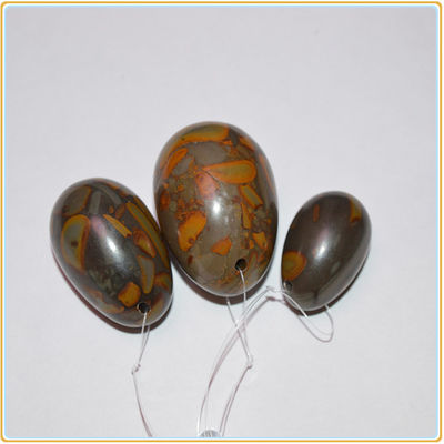 Huevos de Yoni de Jade de Piedra de Nuwa Natural Tradicional y Polida para el Cuidado de la Salud OEM ODM y Técnico