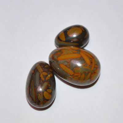 Huevos de Yoni de Jade de Piedra de Nuwa Natural Tradicional y Polida para el Cuidado de la Salud OEM ODM y Técnico