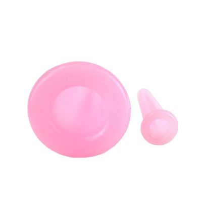 2PCS Cupa de masaje de silicona para la anti-celulite y cuidado de la salud