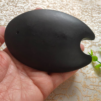 Piedra de energía de masaje caliente Piedra Bian Gua Sha Herramienta 12 * 8.5 * 2.5cm Dimensiones Terapia de calentamiento de cuerpo completo