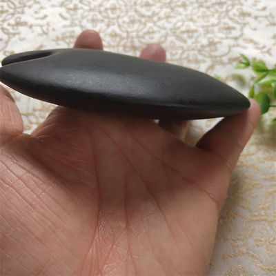 Piedra de energía de masaje caliente Piedra Bian Gua Sha Herramienta 12 * 8.5 * 2.5cm Dimensiones Terapia de calentamiento de cuerpo completo
