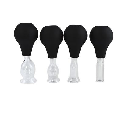 Disponible Logotipo Conjunto de ventosas faciales de silicona para levantamiento facial y estiramiento de la piel Conjunto de 4 piezas