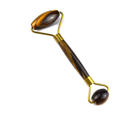 Herramienta de masaje facial de guacha 100% natural para ojos apretados Jade Gua Sha Roller para la cara para apretar el área de los ojos