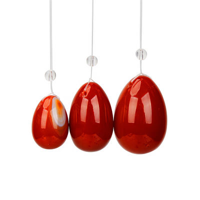 Carnelian Yoni huevo para el amor tema masaje íntimo y masaje corporal