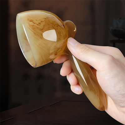 Manual Gua Sha Bowl Meridian Dredging Massage Stick Guasha Taza para Resina Cuerpo de la espalda herramienta de masaje de salud