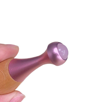 Rodillo de masaje de manilla de madera de jade Facial Gua Sha bastón de masaje y herramientas de cuidado ocular para promover la absorción de la crema para ojos