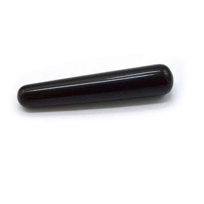 10 * 2cm Obsidiana Negra Yoni varita Su herramienta definitiva para la salud de las mujeres y el masaje