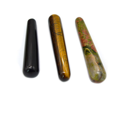 10 * 2cm Obsidiana Negra Yoni varita Su herramienta definitiva para la salud de las mujeres y el masaje