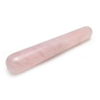 Rose Quartz Dildo Varita de masaje Varita de masaje sexual Varita de mujeres Yoni Varita