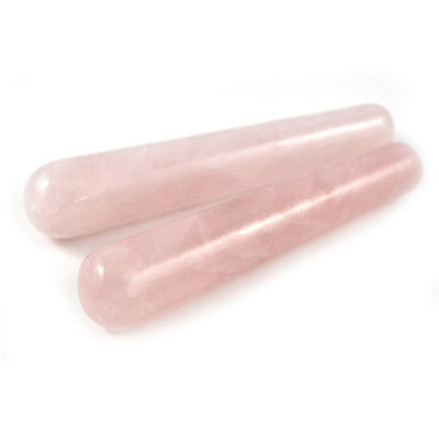 Rose Quartz Dildo Varita de masaje Varita de masaje sexual Varita de mujeres Yoni Varita