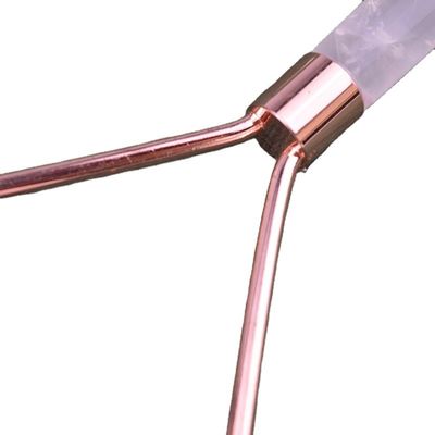 Roller de masaje de cara de cuarzo rosa natural Gua Sha Jade Roller para la cara terapia antienvejecimiento color rosa masajeador facial