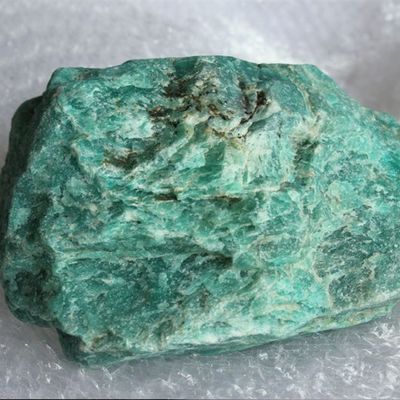 Técnica tallada Tipo de hielo Natural Tianhe piedra cristalina Ornamentos de piedra en bruto para arte Colección