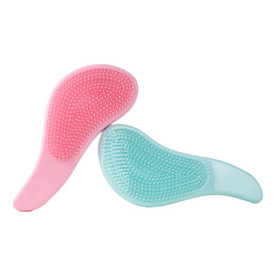 2 tamaños Peinado de masaje de la cabeza de color puro Peinado de cuidado del cabello antiestático Peinado de ducha Detangle Peinado de masaje del cabello Peinado de masaje del cuero cabelludo