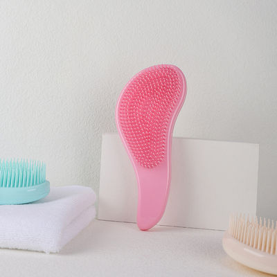 2 tamaños Peinado de masaje de la cabeza de color puro Peinado de cuidado del cabello antiestático Peinado de ducha Detangle Peinado de masaje del cabello Peinado de masaje del cuero cabelludo