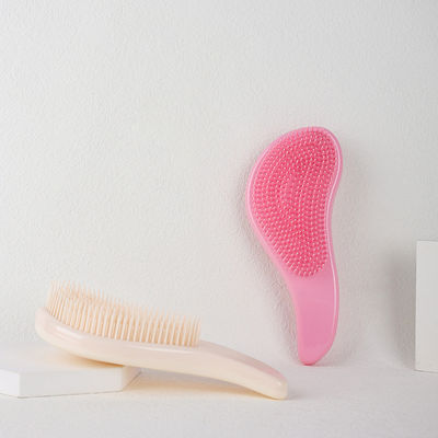 2 tamaños Peinado de masaje de la cabeza de color puro Peinado de cuidado del cabello antiestático Peinado de ducha Detangle Peinado de masaje del cabello Peinado de masaje del cuero cabelludo