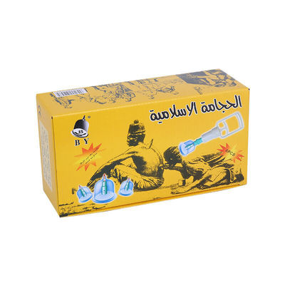Jarrón de ventosas de vacío saludable Conjunto de ventosas de plástico para función antienvejecimiento 24 * 13 * 8.2cm