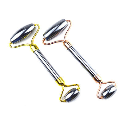 Logotipo personalizado DisponibleD Terahertz Roller Facial Gua Sha Masajista Para Cara Cuello Ojo Guasha Productos de Masaje Herramientas de belleza